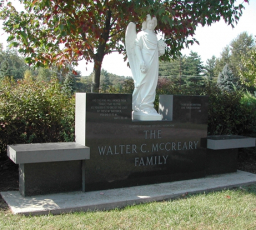 McCreary monument - Stand along angel statue