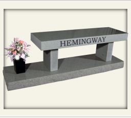 Hemingway bench