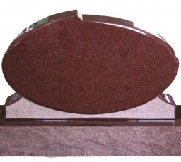 India Red - Special cut oval