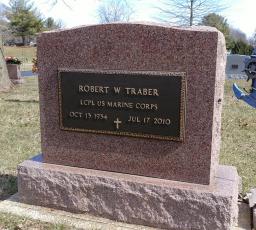 Carmel Cemetery - Traber back
